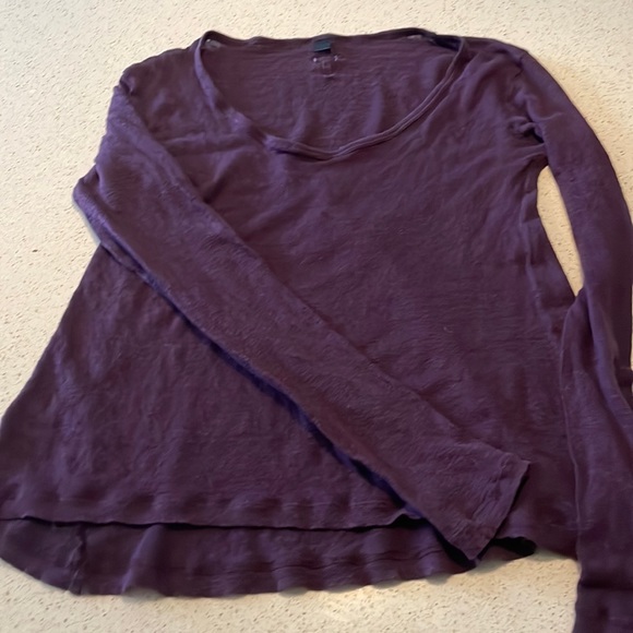 Sheer V neck long sleeve top XS- Joe Jeans - Picture 1 of 3